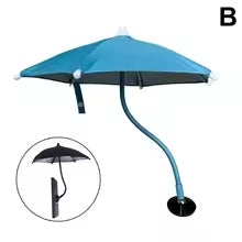 Mobile Phone Sunshade Umbrella With Magnetic Phone Stands