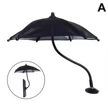 Mobile Phone Sunshade Umbrella With Magnetic Phone Stands