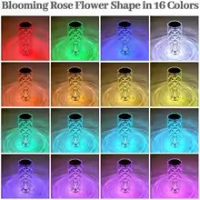 16 Colors Touch Night Light LED Crystal Table