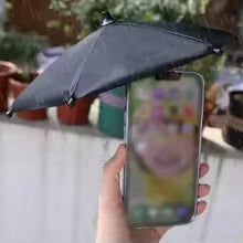 Mobile Phone Sunshade Umbrella With Magnetic Phone Stands