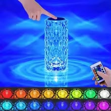 16 Colors Touch Night Light LED Crystal Table